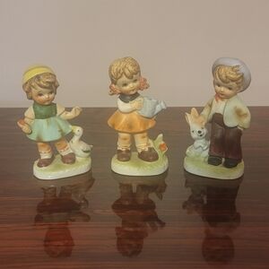 Vintage Made In Japan‎ 4.5 In Set Of 3 Figures